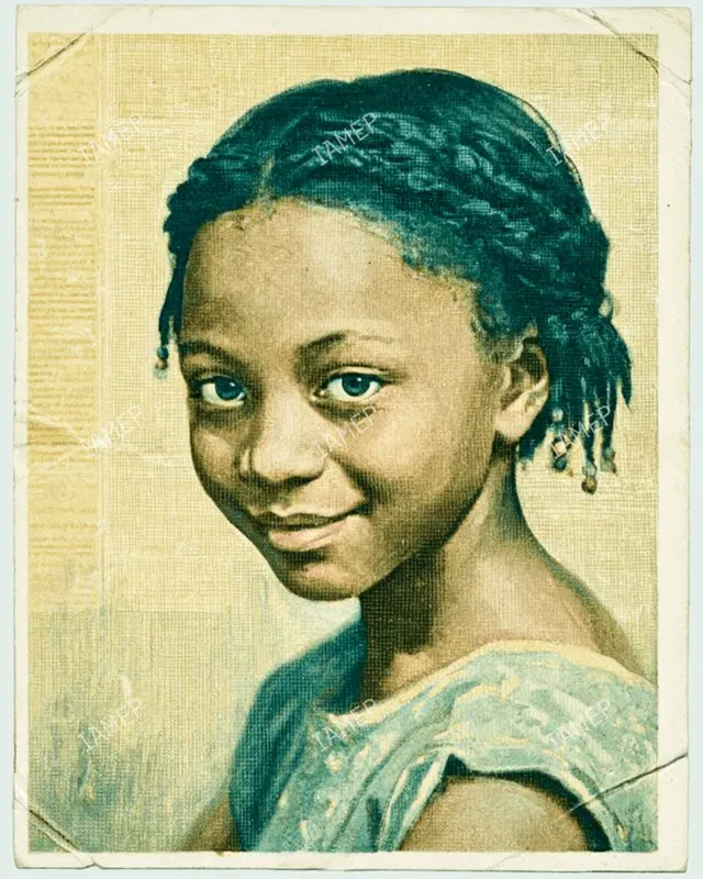 Vintage Editorial Portrait Paintings