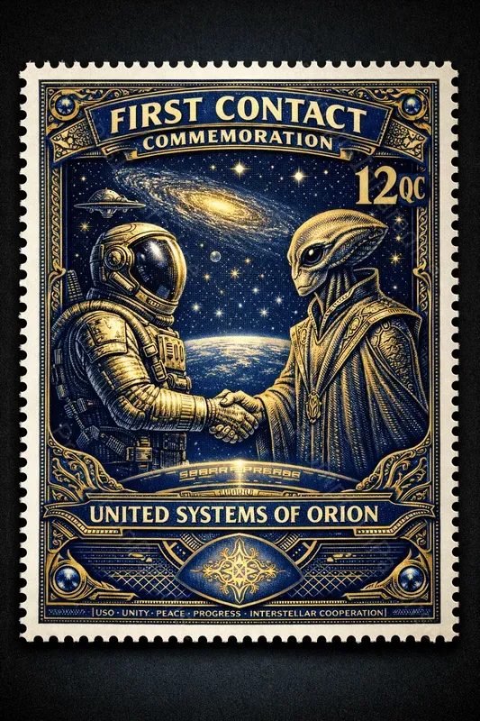 Intergalactic Postage Stamp Generator