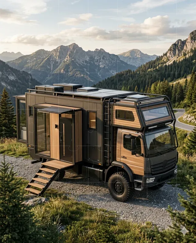 Vehicle Tiny House Design Generator