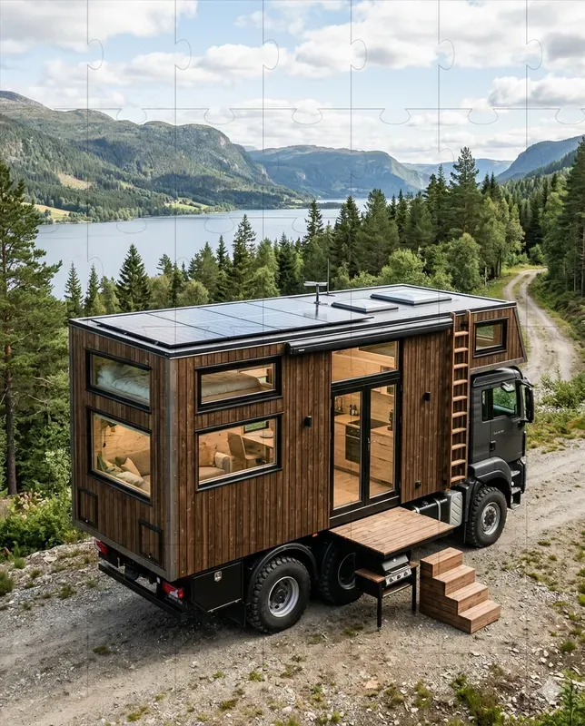 Vehicle Tiny House Design Generator