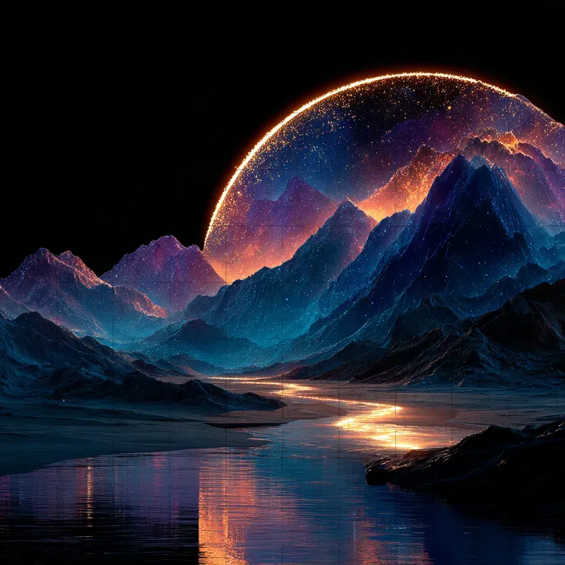 Photography Cinematic Scifi Iridescent
