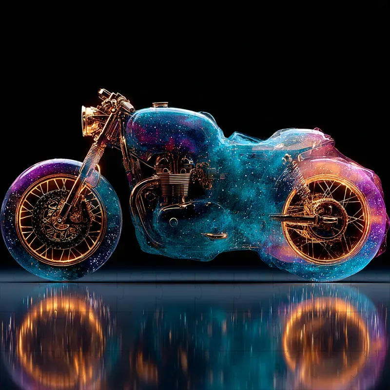 Photography Cinematic Scifi Iridescent