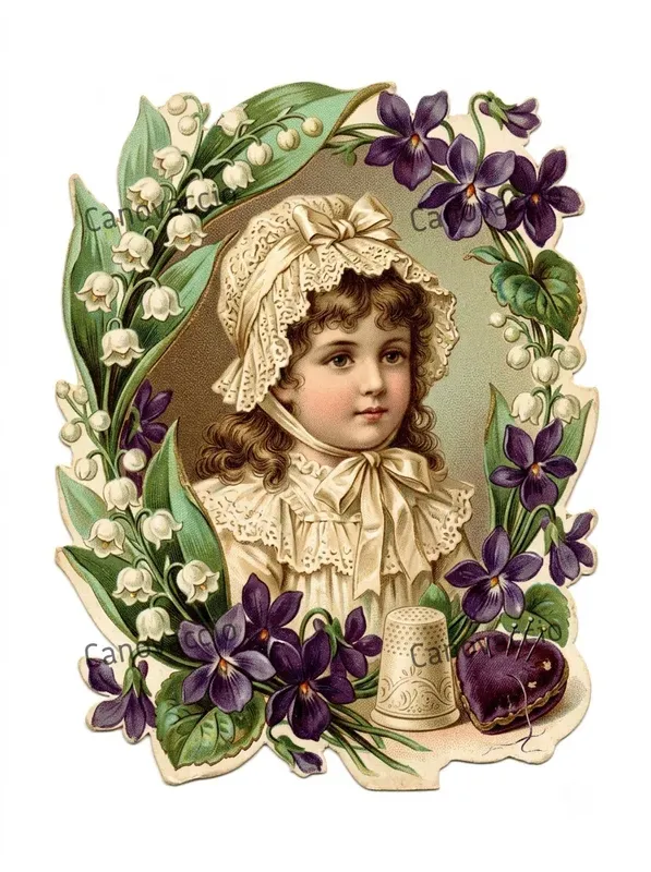 Victorian Scrap Junk Journal Ephemera