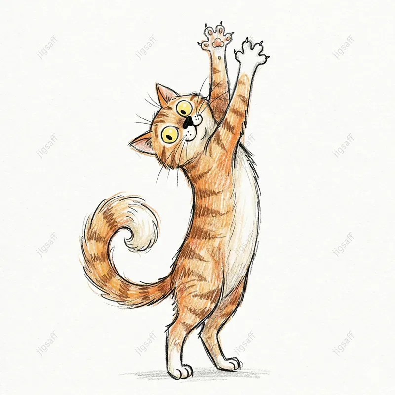 Whimsical Crayon Doodle Characters
