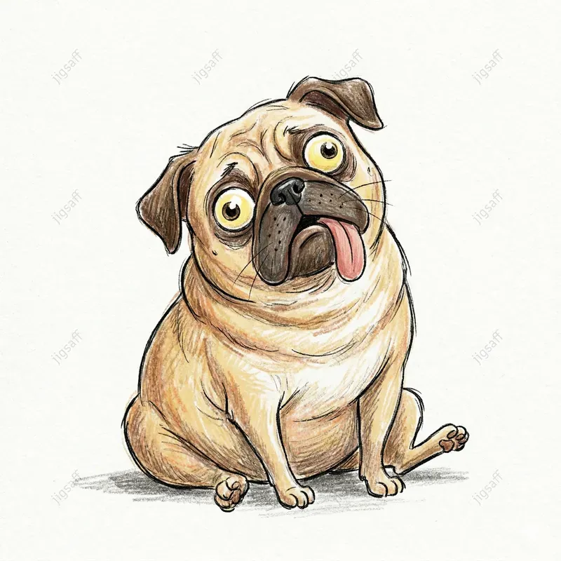 Whimsical Crayon Doodle Characters