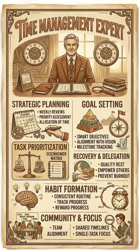 Vintage Habit Infographics