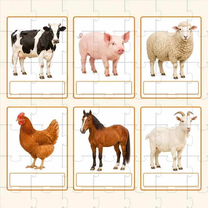 Montessori Threepart Card Generator
