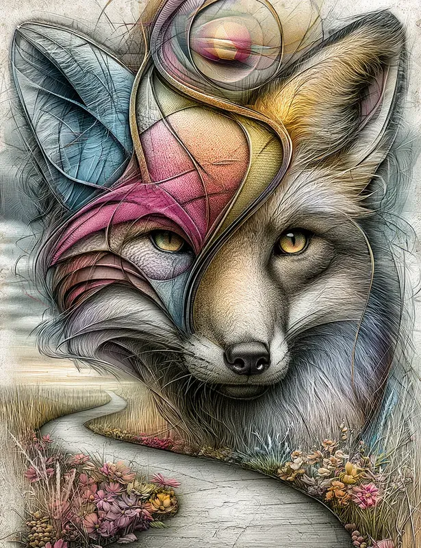 Surreal Collage Animals