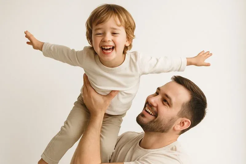Playful Family Studio Portraits