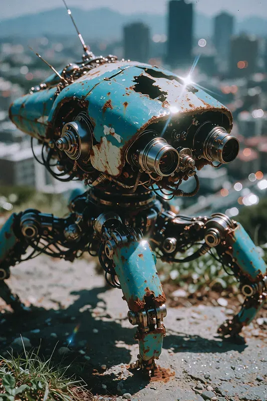 Cybertech Rusted Androids