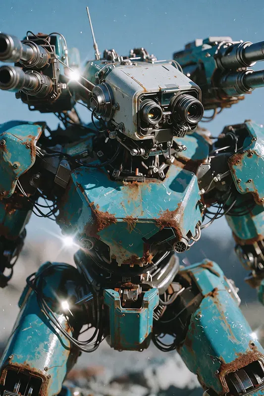 Cybertech Rusted Androids