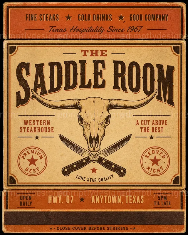 Vintage Matchbook Posters