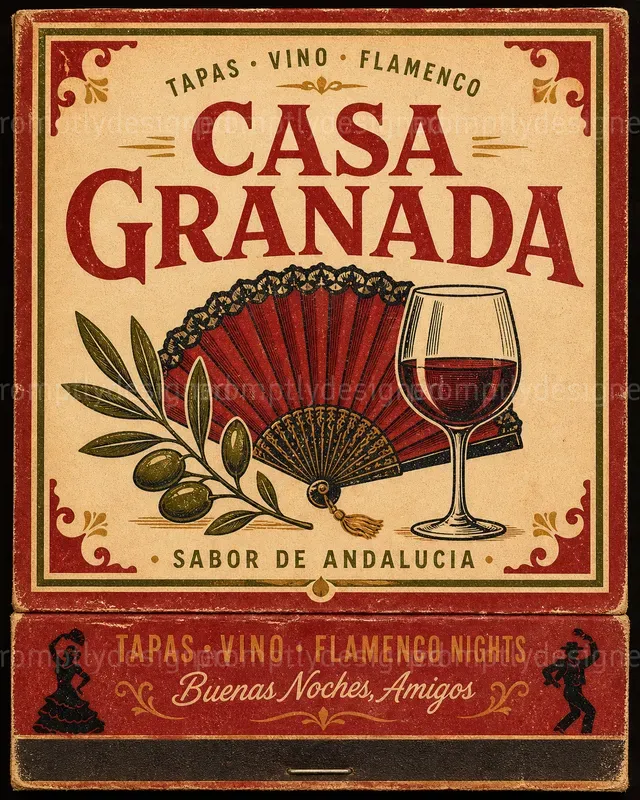 Vintage Matchbook Posters