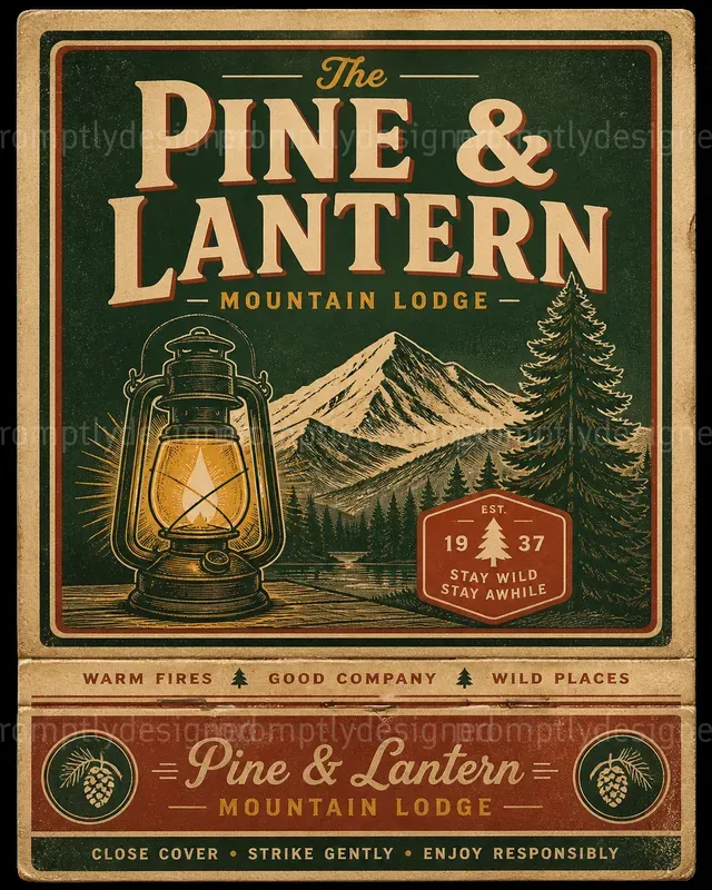 Vintage Matchbook Posters