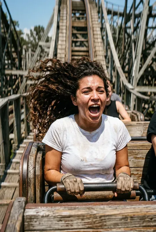 Adrenaline Rush Roller Coaster Photos