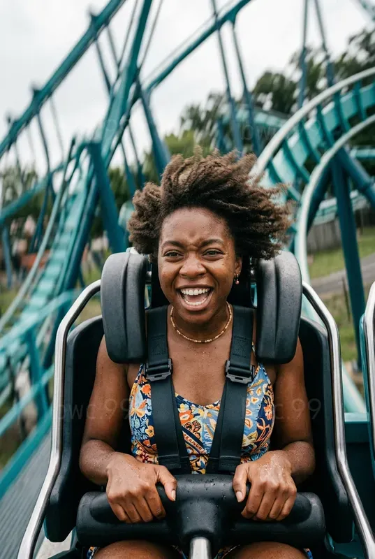 Adrenaline Rush Roller Coaster Photos