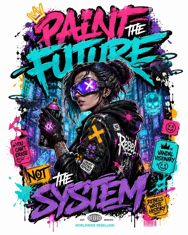 Graffiti Streetwear Tshirts