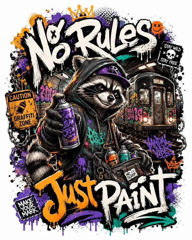 Graffiti Streetwear Tshirts