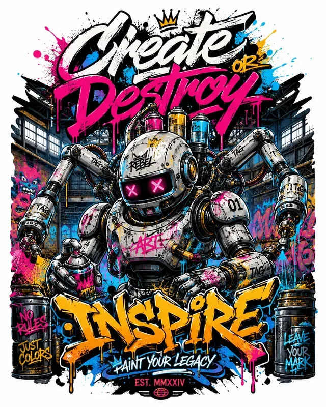 Graffiti Streetwear Tshirts