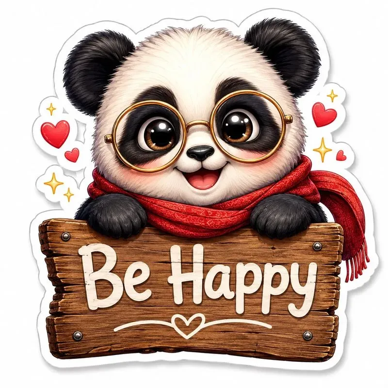 Cute Peekaboo Animal Stickers