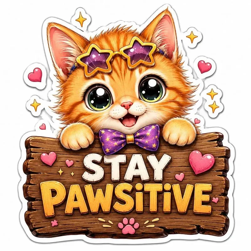 Cute Peekaboo Animal Stickers
