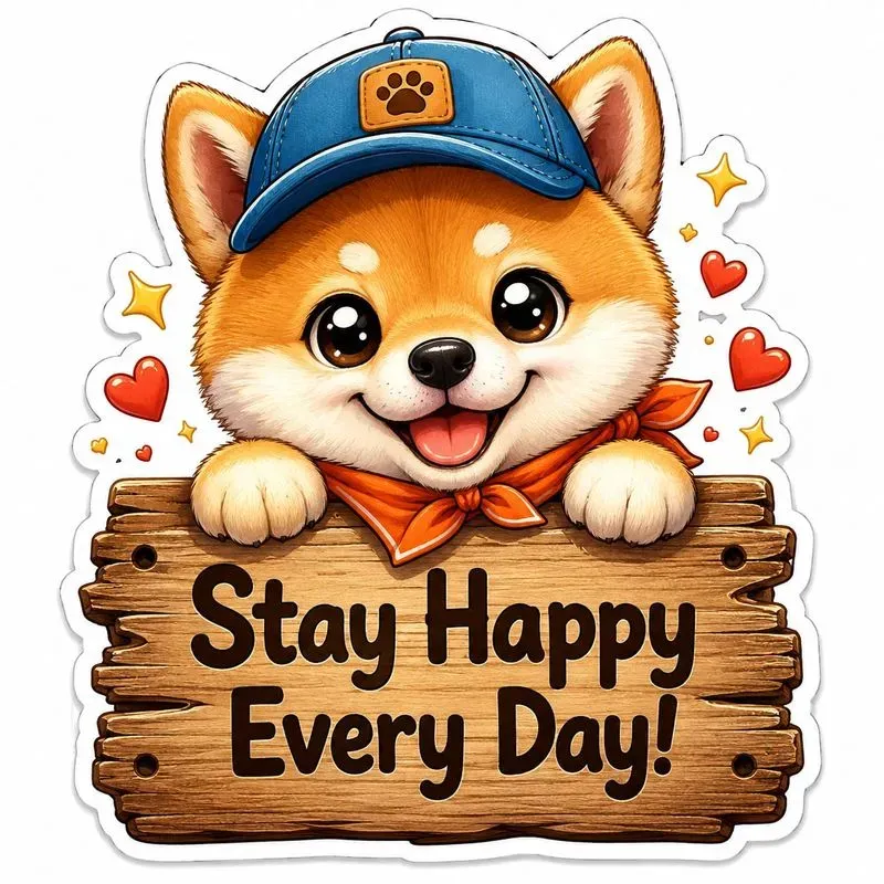 Cute Peekaboo Animal Stickers