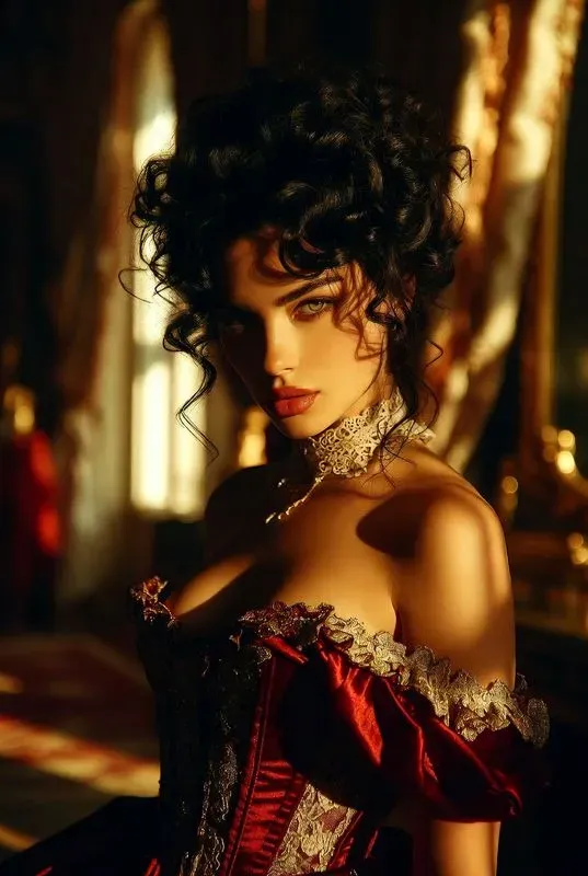Cinematic Luxury Glamour Portraits