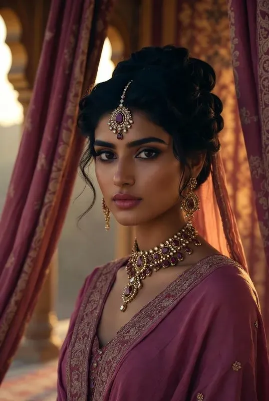 Cinematic Luxury Glamour Portraits