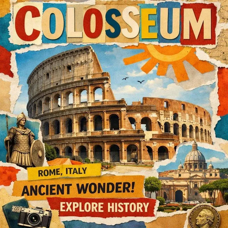 World Monuments Magazine Collages