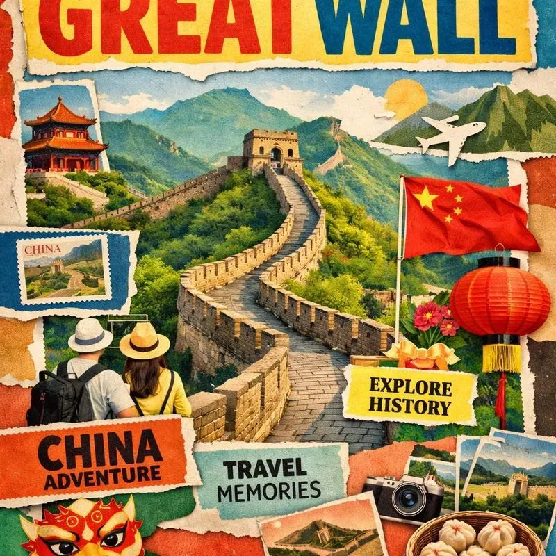 World Monuments Magazine Collages