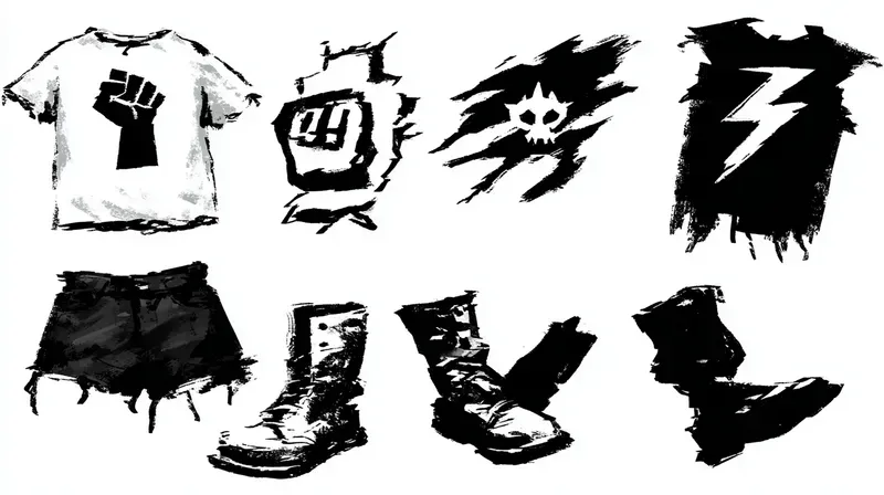Handdrawn Superhero Comic Doodles