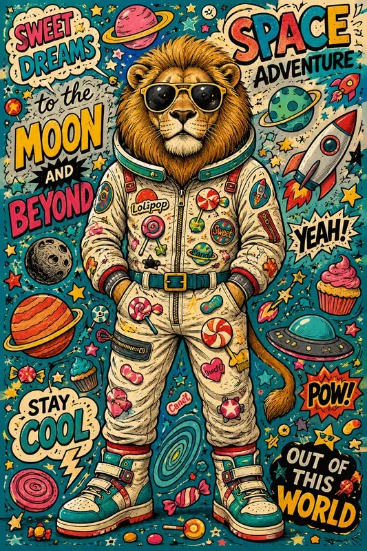 Pop Culture Mashup Posters