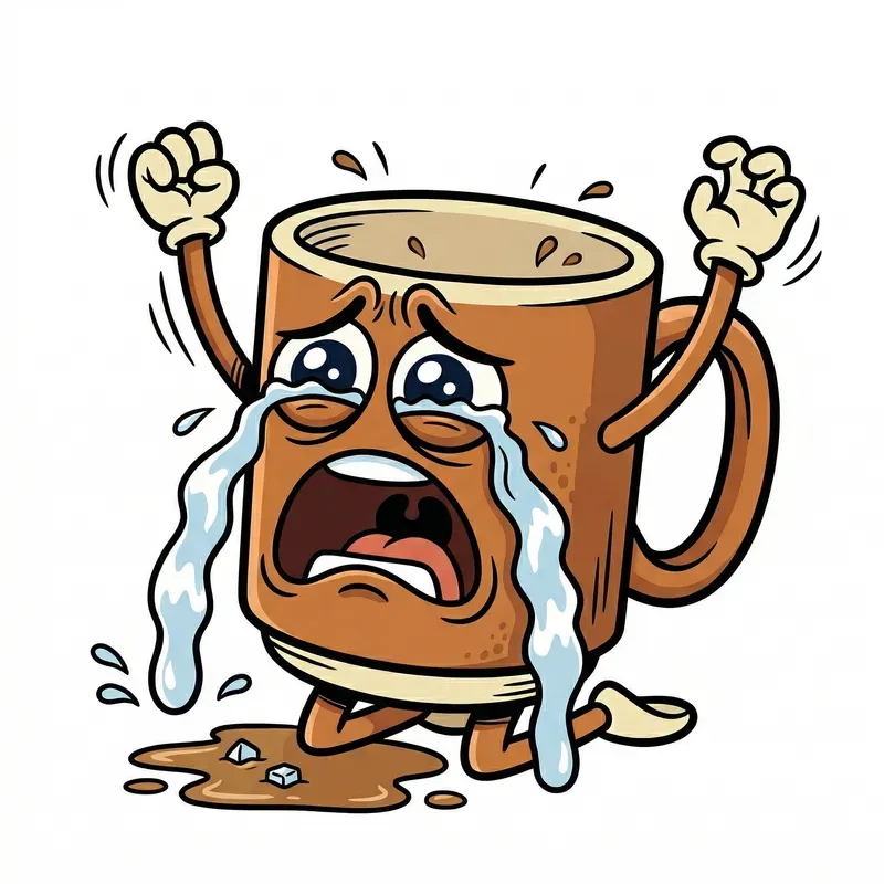 Funny Overdramatic Object Illustrations