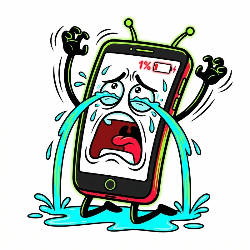 Funny Overdramatic Object Illustrations