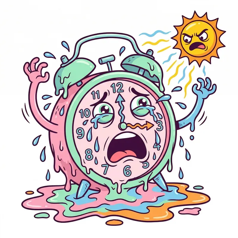 Funny Overdramatic Object Illustrations