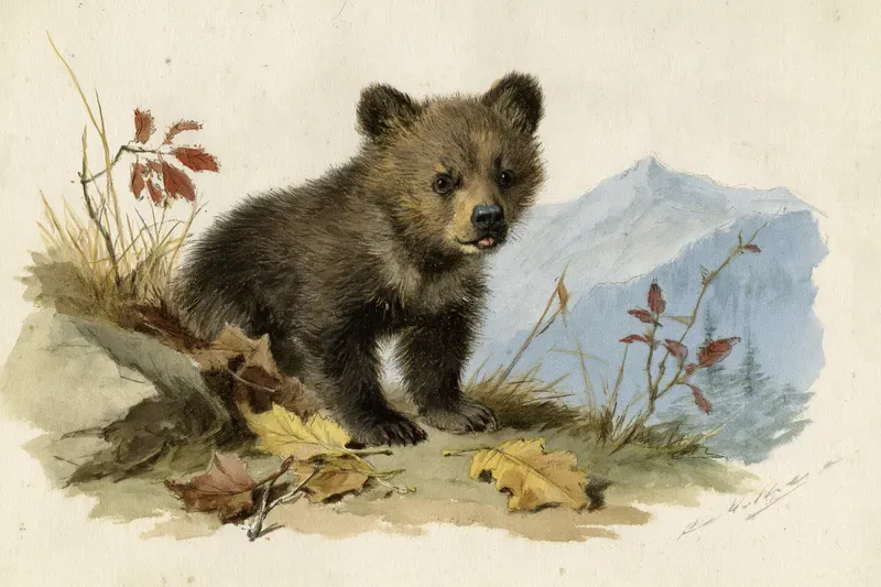 Watercolor Woodland Animals