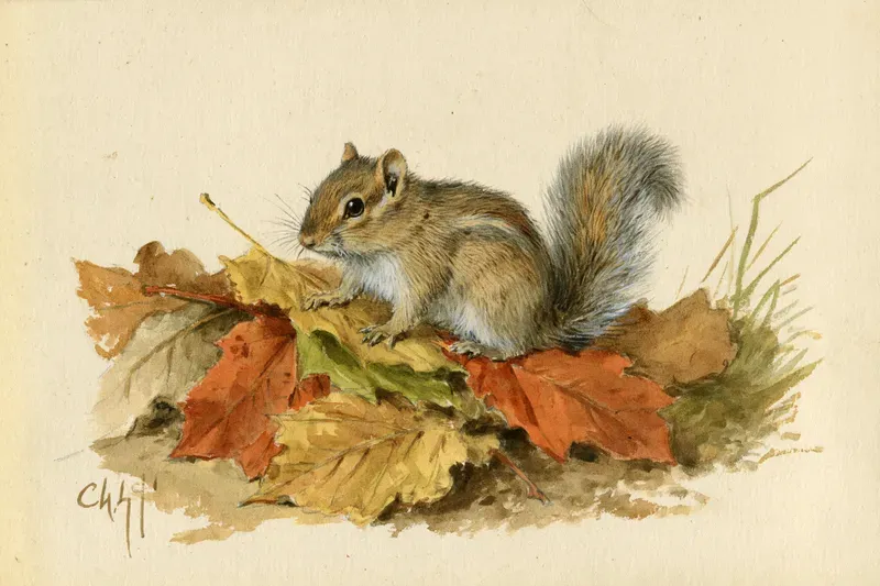 Watercolor Woodland Animals