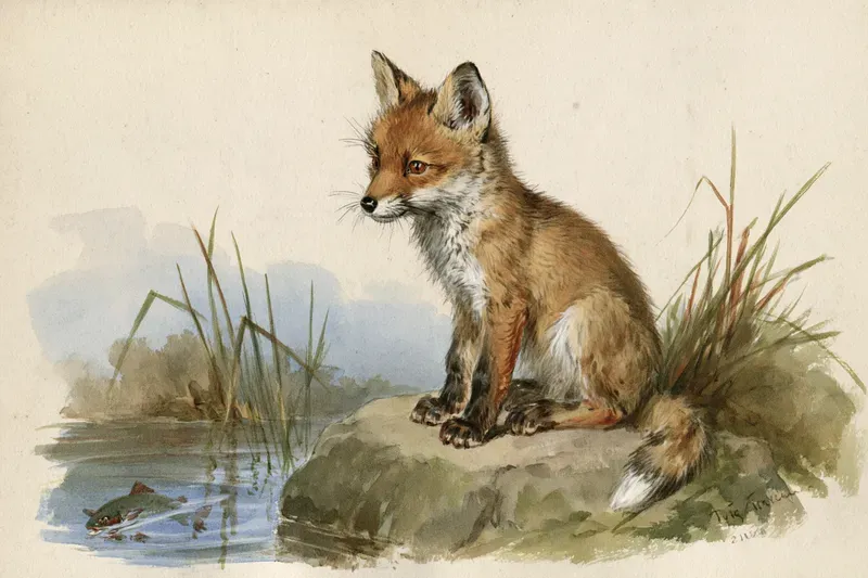 Watercolor Woodland Animals