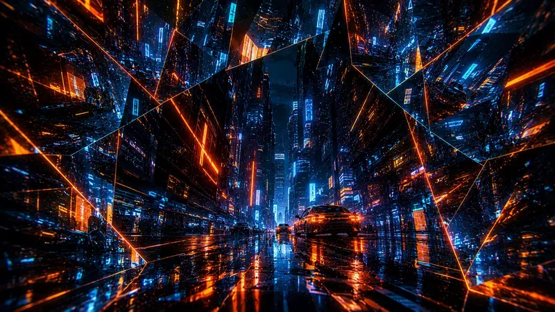 Cyber Neon Kaleidoscopes