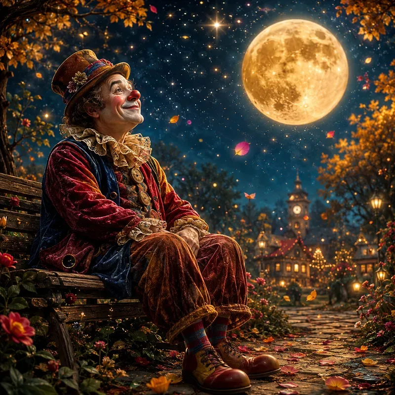 Whimsical Moonlit Dream Characters