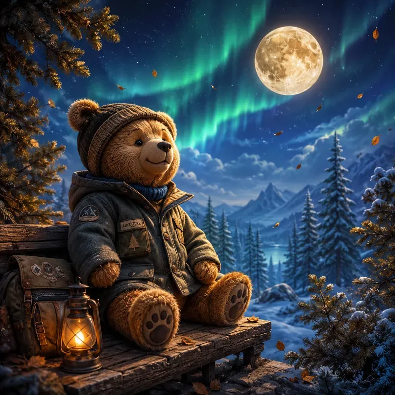 Whimsical Moonlit Dream Characters