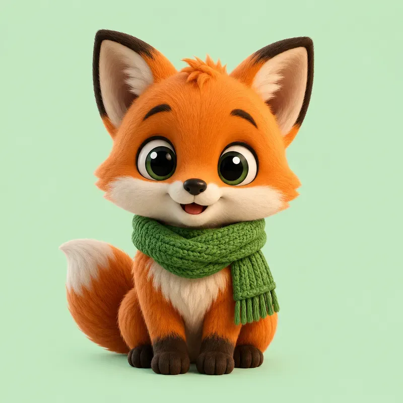 Cute 3D Cartoon Animal Packs