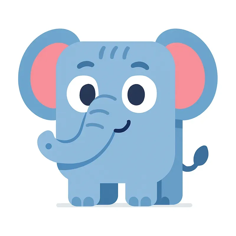 Iconic Blocky Animal Characters