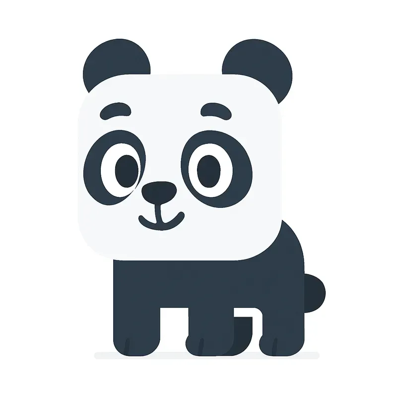 Iconic Blocky Animal Characters