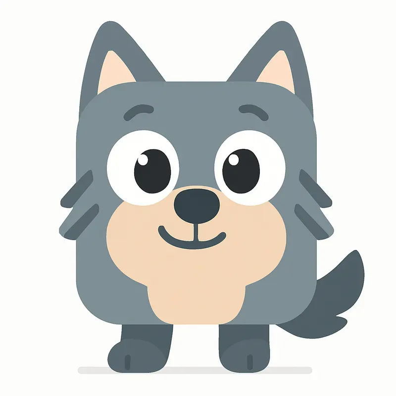 Iconic Blocky Animal Characters