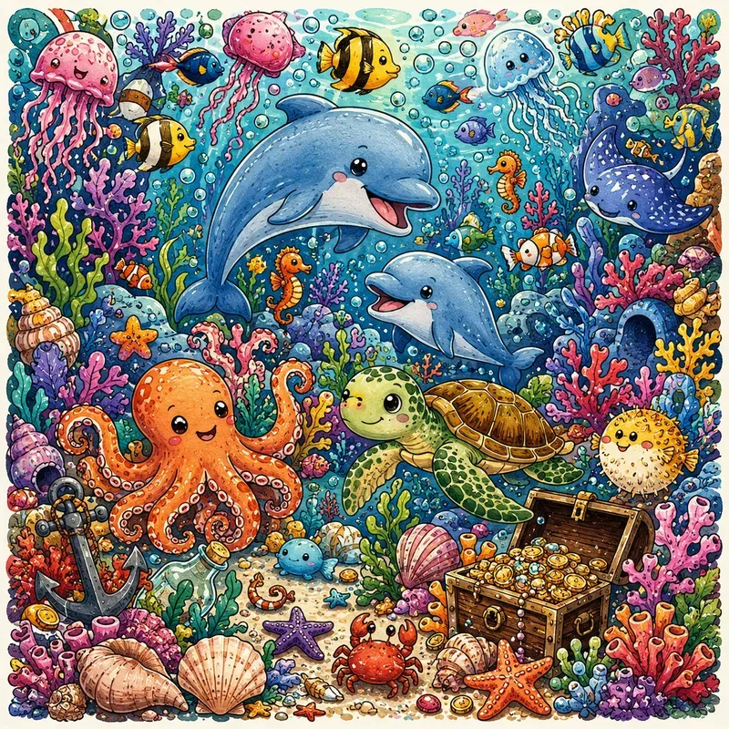 Playful Doodle Worlds