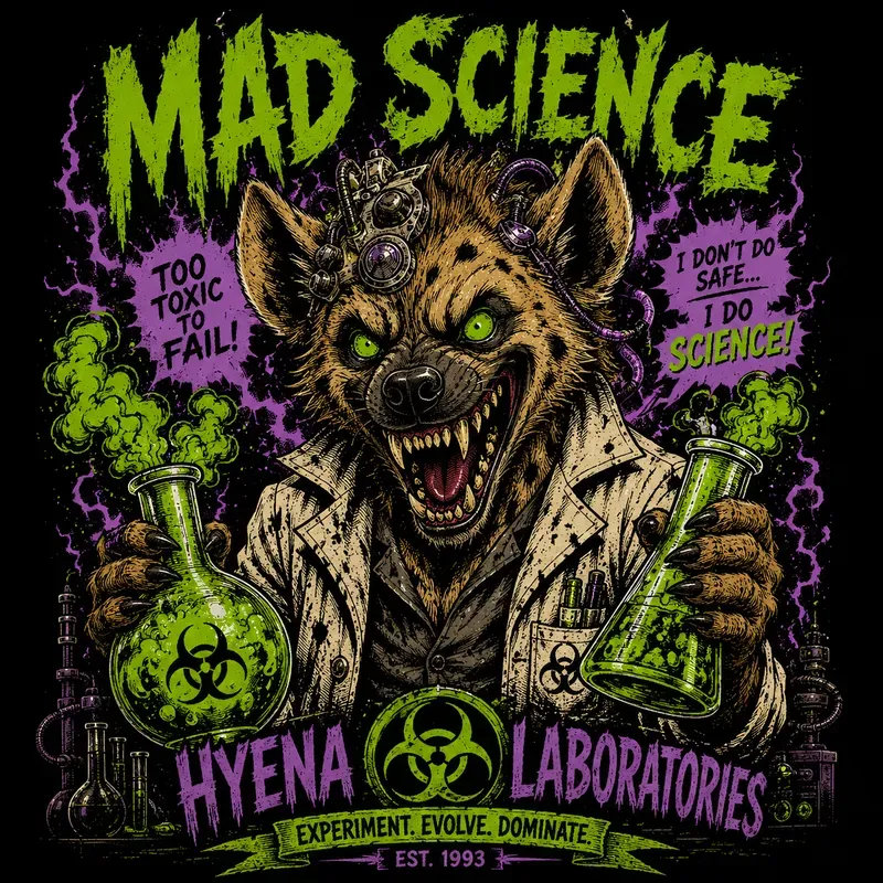 Chaos Scientist Tshirt Art