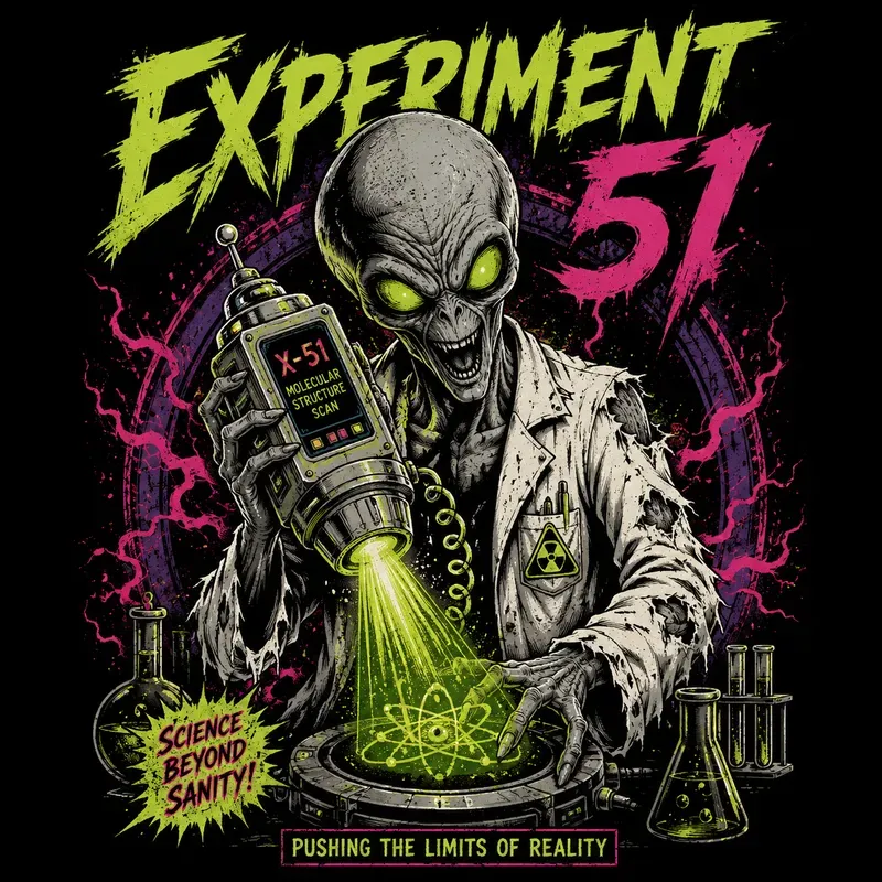 Chaos Scientist Tshirt Art