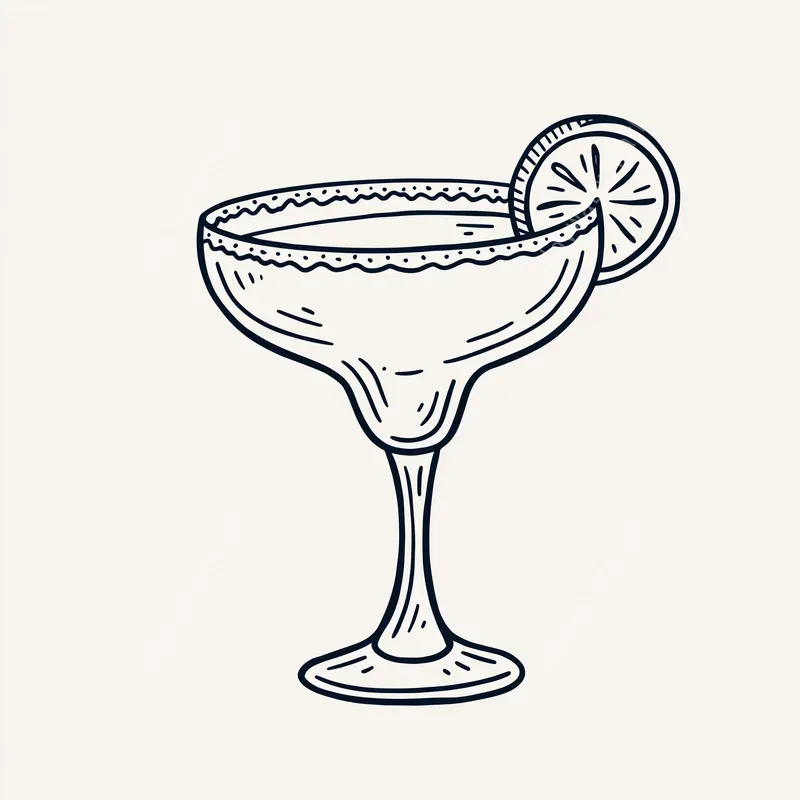 Coastal Resort Ink Illustrations