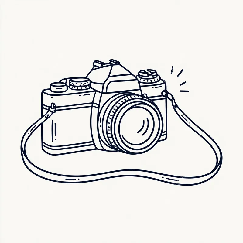 Coastal Resort Ink Illustrations